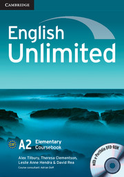 Підручник з англійської мови English Unlimited Elementary Coursebook with e-Portfolio Підручник з англійської мови English Unlimited Elementary Coursebook with e-Portfolio